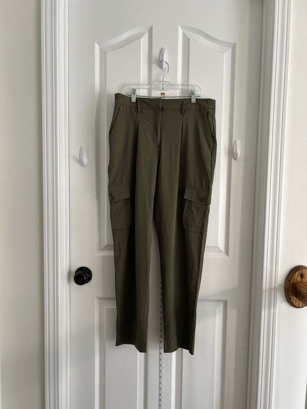 Calvin Klein Women's Olive Green Cargo Pants Size S